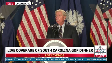 WATCH: Senator Lindsey Graham at SC GOP Dinner - 8/5/2023