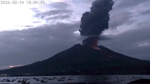 🌋🚨 ALERT: Sakurajima Volcano in Japan has erupted! 🚨🌋