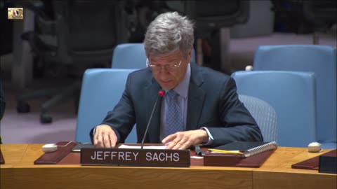 Professor Jeffrey Sachs Addresses the World's 4 Major Wars at the UNSC