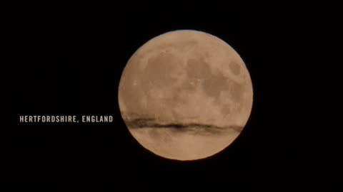 SUPER LUNA AZUL EN TODO EL MUNDO