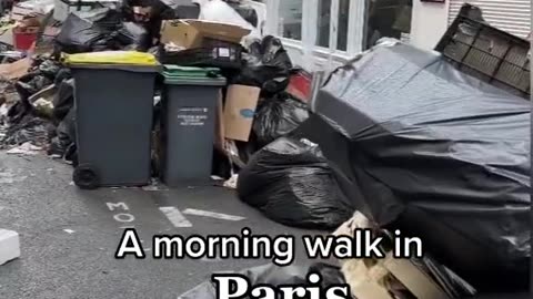 A morning walk in Paris