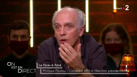 Philippe Poutou chez Ruquier