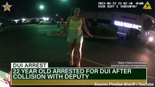 22-Year-Old Drives HEAD ON into Police Vehicle, Gets Arrested, Charged with DUI