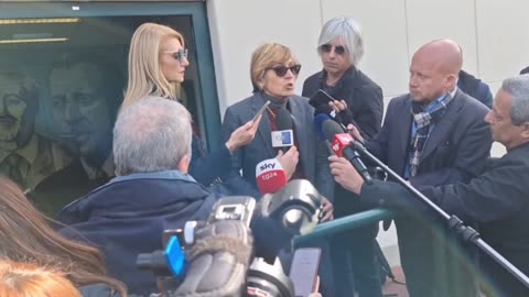 🔴 Processo OpenArms: le dichiarazioni di Giulia Bongiorno fuori dal tribunale di Palermo (16.2.24)