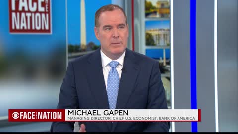 Bank of America Chief Economist Michael Gapen: "I think we're in a situation where the risk of recession is high"