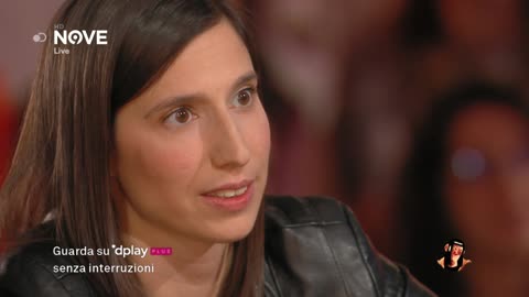 Il coming out della cazara SIONISTA Elly Schlein🏳️‍🌈 attuale leader del Partito Democratico in Italia in tv alla trasmissione l'assedio sul canale NOVE del 12 febbraio 2020 in cui disse che è bisessuale e LGBTQ