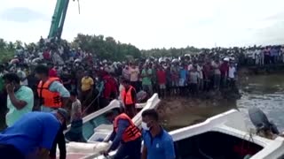 Several killed after Sri Lanka ferry capsizes