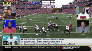 ESPN GET UP on team will Lamar Jackson be on Week 1- Marcus Spears-Colts & McCourty-Baltimore Ravens