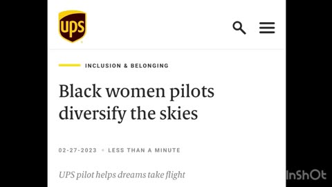 UPS Invests In 'Diversity' Program To Hire More Black Female Pilots