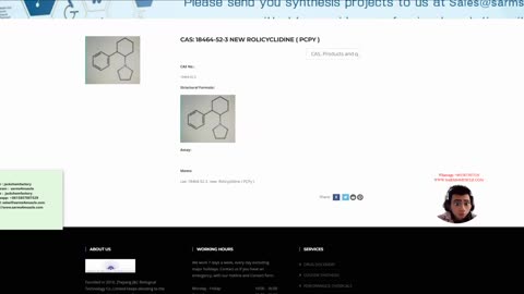 cas: 18464-52-3 new Rolicyclidine ( PCPy )