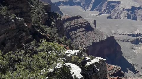 Using a drone to view the Grand Canyon, May 11th, 2023 Arizona