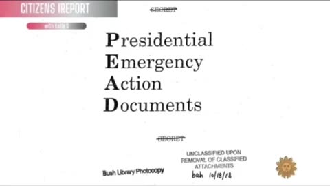 (PEADs) Presidential Executive Action Document | (Check Description)