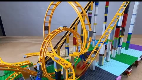 LEGO ROLAER COSTER PLAY KIDS PROJECT -4 2023 | KIDSZEE