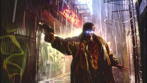 Zombie with a Shotgun Blade Runner Theme Vibes #14