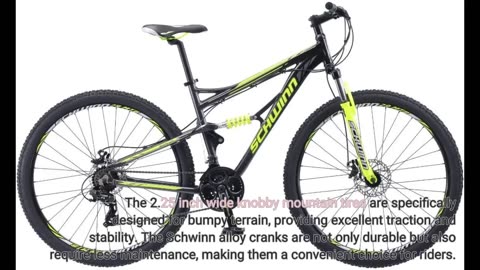 View Feedback: Schwinn Traxion Mountain Bike, Full Dual Suspension, 29-Inch Wheels , Bluegrey