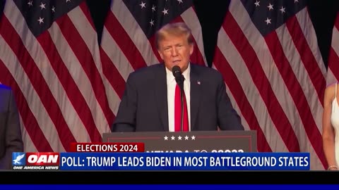 Trump Leads Biden In Most Battleground States