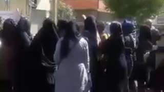 Protest gathering of teachers and educators in Shiraz