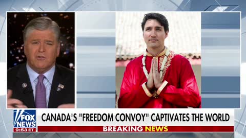 Wow. Sean Hannity has a strong message for Justin Trudeau