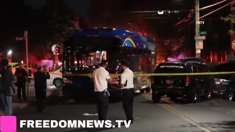 NYC: A MASS CASUALTY Incident has been declared after multiple car crash and a T-boned MTA City Bus