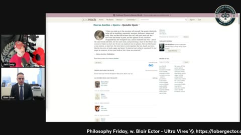 Philosophy Friday, w. Blair Ector - Ultra Vires