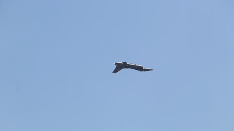 F-16 doing barrel rolls at MCAS Miramar