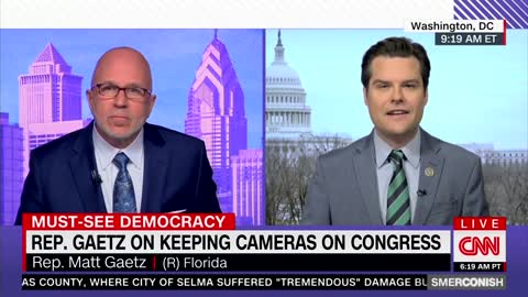 Matt Gaetz Talks Speaker Vote, January 6, and George Santos on CNN's "Smerconish"