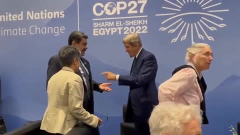 John Kerry Makes Pals With Dictator Nicolas Maduro At Climate Summit