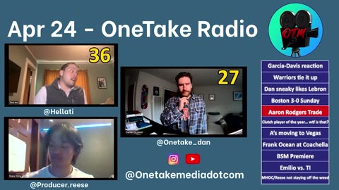 OneTake Radio - Apr 24