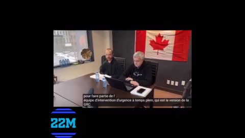 Terrorism Expert Tom Quiggin and Corporal Daniel Bulford FreedomConvoy2022