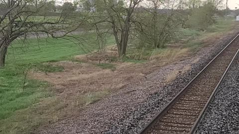Train Conductor Finds Himself Caught In Tornado's Path