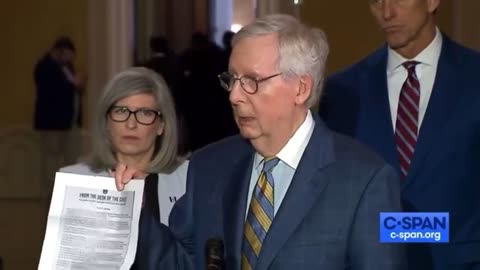 McConnell responds to Tucker releasing Jan 6 videos — Conservatives are pissed