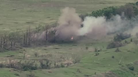 Destruction of russian soldiers and equipment