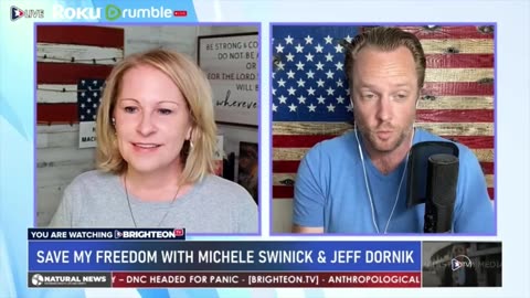 Michele Swinik Save My Freedom #182 JEFF DORNIK: AI, Transhumanism, Demonic Sorcery It's All Connected To The Ultimate Spiritual Battle In Full Force!