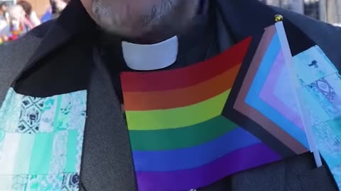 Lefty Protestant "Pastor" Caught with Pride Flag? (wait for end)
