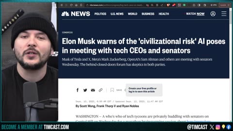 Elon Musk Warns The AI Apocalypses Is COMING, AI May END Civilization, Shocking New AI is Emerging