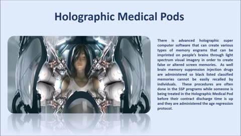 Holographic Medical Pods ✨️✨️🙏✨️✨️
