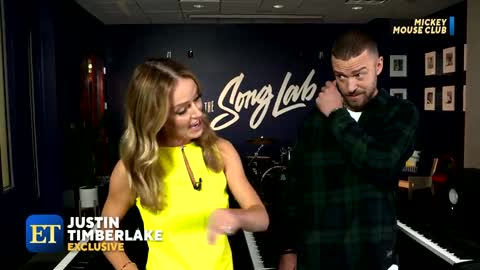 Justin Timberlake Reacts to His First ET Interview (Exclusive)