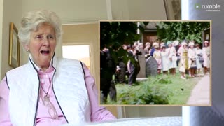 Grandmother's emotional reaction to long lost wedding tape from 1964