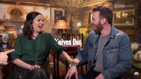 Chris Evans Falling in Love with Ana de Armas | Knives Out Promotion