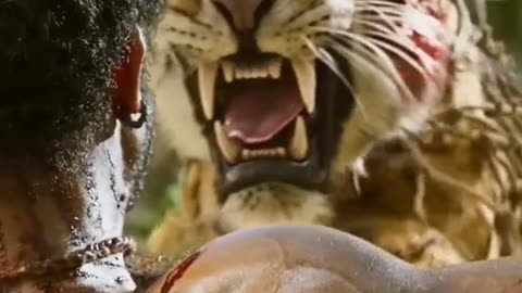 RRR MOVIE ANIMAL SCENE TRAILOR # 01