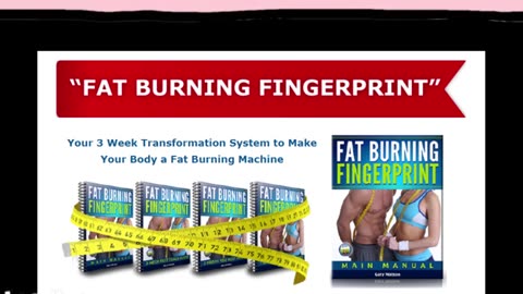 Fat Burning Fingerprint PDF Download Gary Watson (eBook)