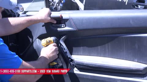 How to remove a door panel - 2014 Subaru BRZ