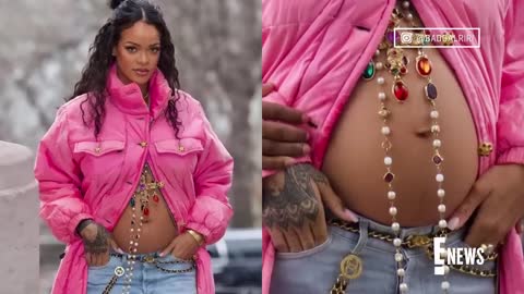 Rihanna Shares FIRST LOOK at Her and A$AP Rocky's Baby Boy _ E! News