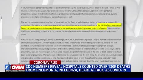 CDC Reveals Hospitals Counted Heart Attacks as COVID-19 Deaths