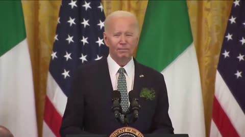 Joe Biden Pressed His Luck And Failed As He Slurred His Way Through His St. Patrick's Day Speech