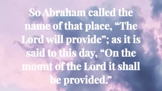 Genesis Chapter 22: Abraham's Test of Faith - Isaac's Sacrifice, Trusting God's Plan
