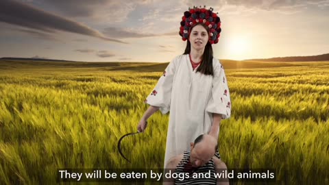 This is a "patriotic" video making the rounds on Ukrainian social media.