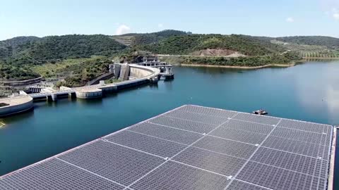 Portugal builds Europe's largest floating solar park