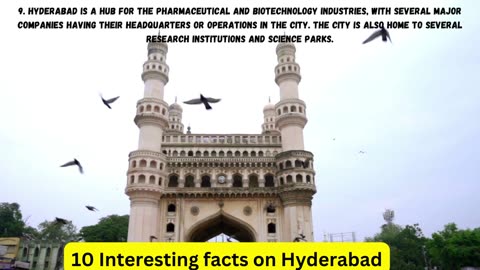 10 Interesting facts on Hyderabad