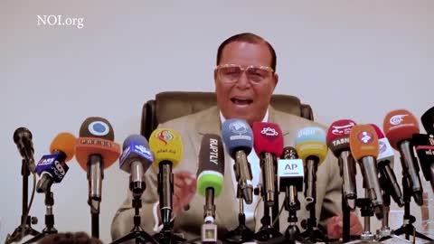 Farrakhan announces plan by Russia and China to attack the US.